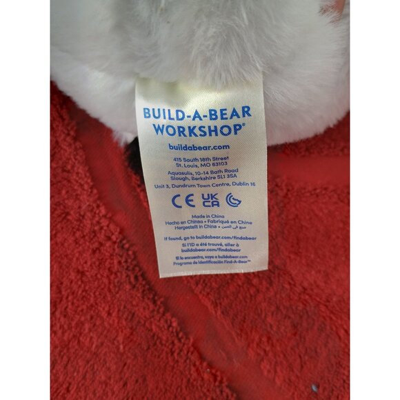 Build-A-Bear Workshop Pochacco Plush Toy 17" White & Black Stuffed Animal - Picture 6 of 9